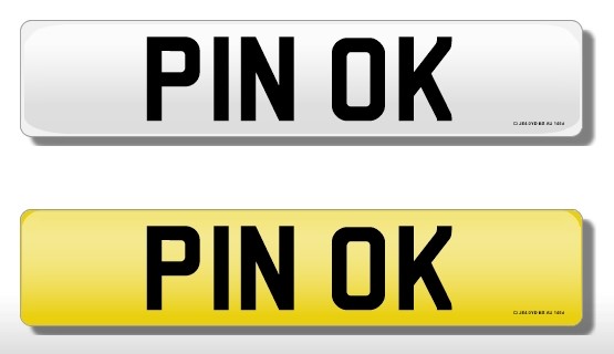 Registration Plate 'P1N OK' (PIN OK) on retention. Reduced buyers premium 15.5% + VAT. SIA.