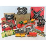 A quantity of assorted Hornby 0 gauge tr