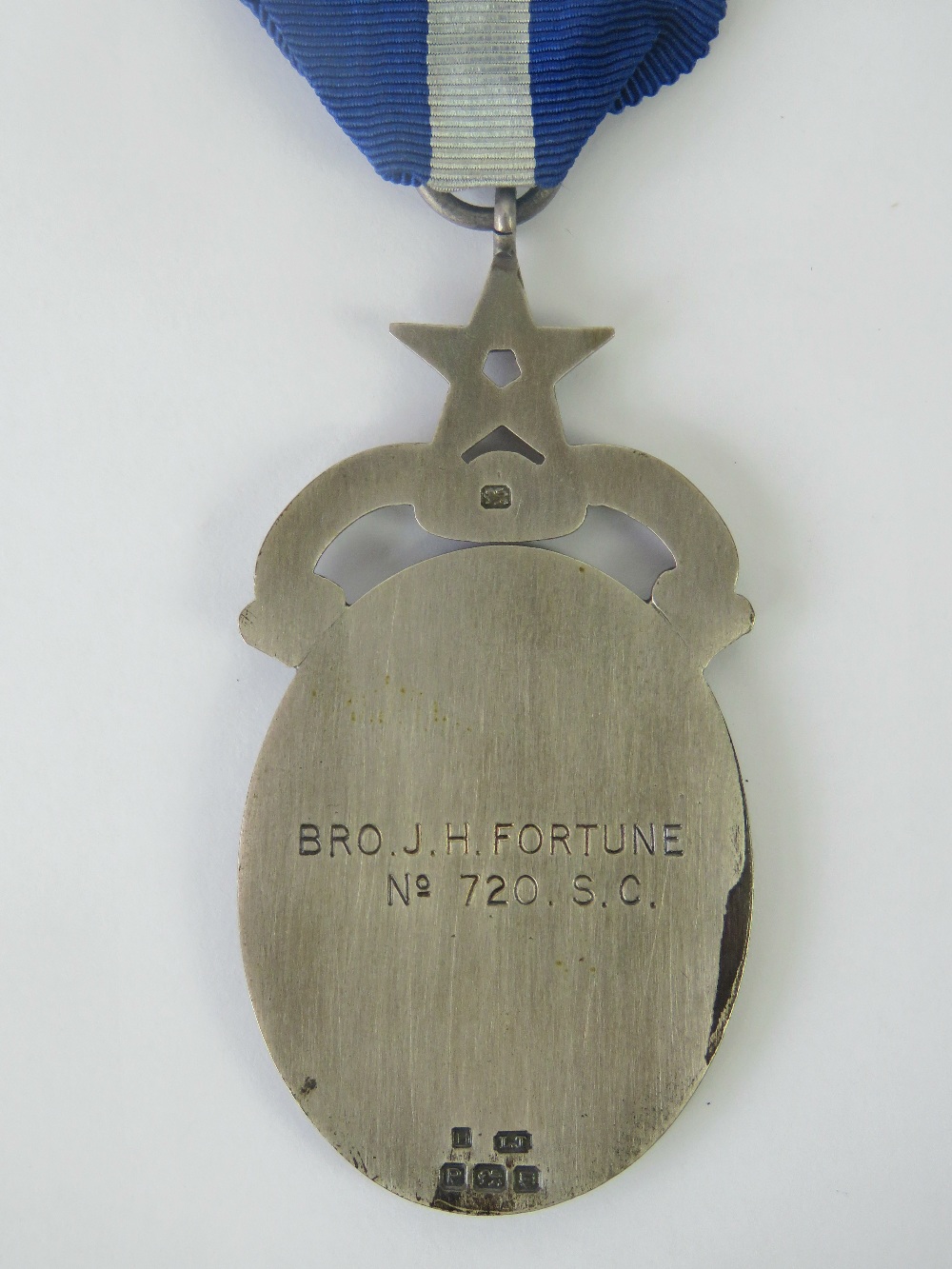 A HM silver Masonic medal presented to ' - Image 4 of 5