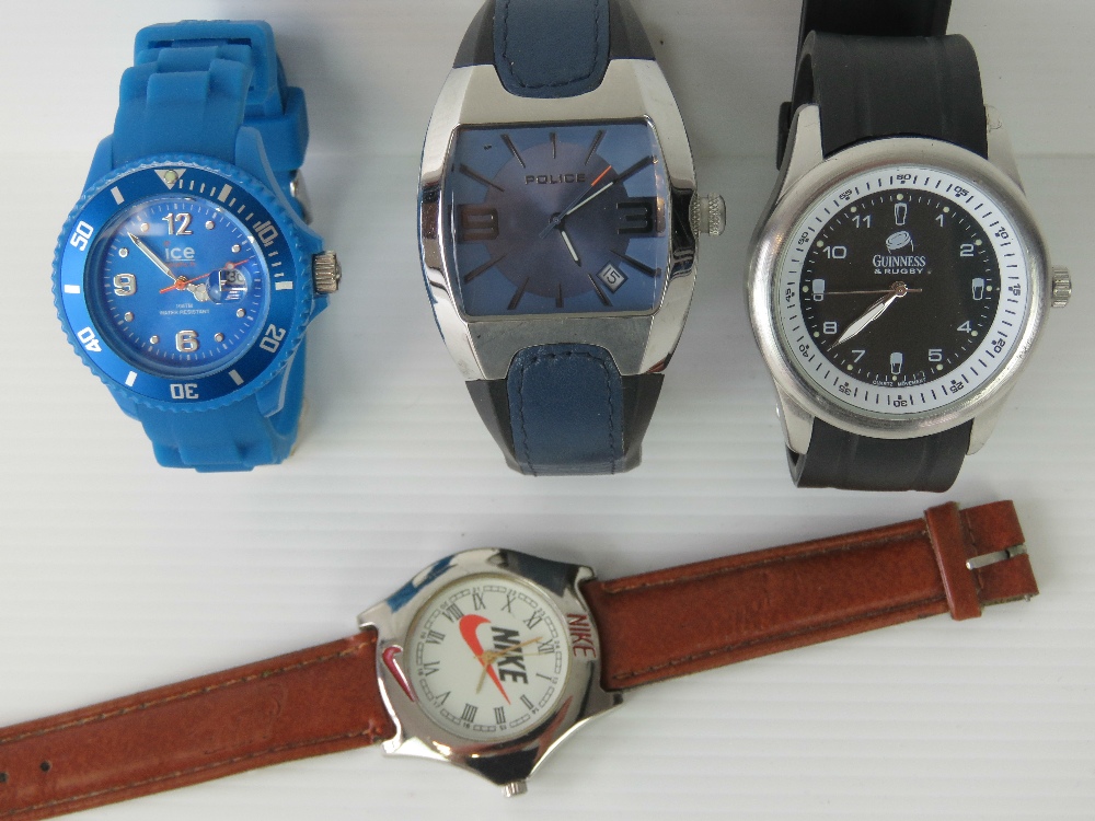 Four mens wristwatches; marked for Guinn - Image 2 of 2