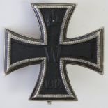 A WWI German 1st Class Iron Cross, marke