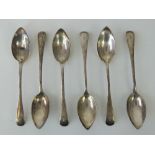 A set of six HM silver orange spoons, hallmarked Birmingham 1926, total weight 5.62ozt.