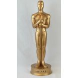 A large scale replica film Oscar, 75cm high.