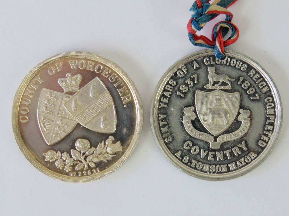 Two Victorian cased commemorative medals, - Image 2 of 2