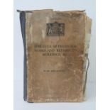 A War Office buildings schedule 1941 edition,