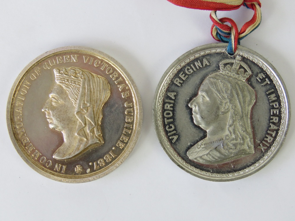 Two Victorian cased commemorative medals,