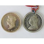 Two Victorian cased commemorative medals,