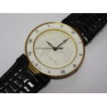 A Georges Claude Swiss watch with white