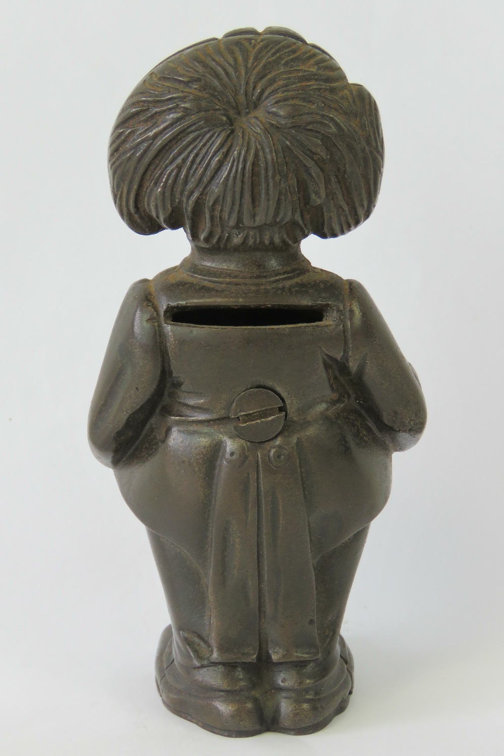 A cast metal money box in the form of a - Image 2 of 2