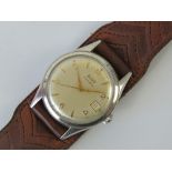 A vintage Tissot Visodate wristwatch c19