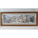 The World of Peter Rabbit; a rare framed