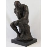 After Auguste Rodin (1840-1917); 'The Th