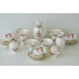 A Russian porcelain coffee service with
