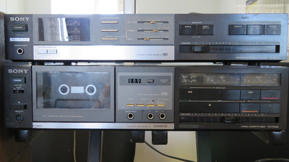 A Sony Hi-fi system comprising record de - Image 2 of 4