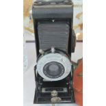 A Kodak Brownie camera with 100mm Anasto