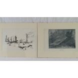 Eight WWI lithographs 'Aux Armies' by Reni-Mel, Leon (France), each measuring 43 x 27cm,