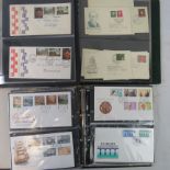 First Day Covers; approx 190 contained within five albums.