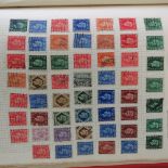Stamps; an album containing various British stamps, Eire stamps and commemorative stamps.