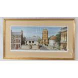 Print; Chantry Close, Towcester, a limited edition print 6/250,