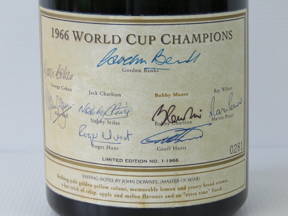 A rare commemorative Jacquart Reims (France) limited edition World Cup Magnum of champagne signed - Image 5 of 9