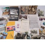 A quantity of assorted postcards mostly topographical and some vintage greetings postcards,