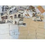 A quantity of vintage postcards, mostly topographical.