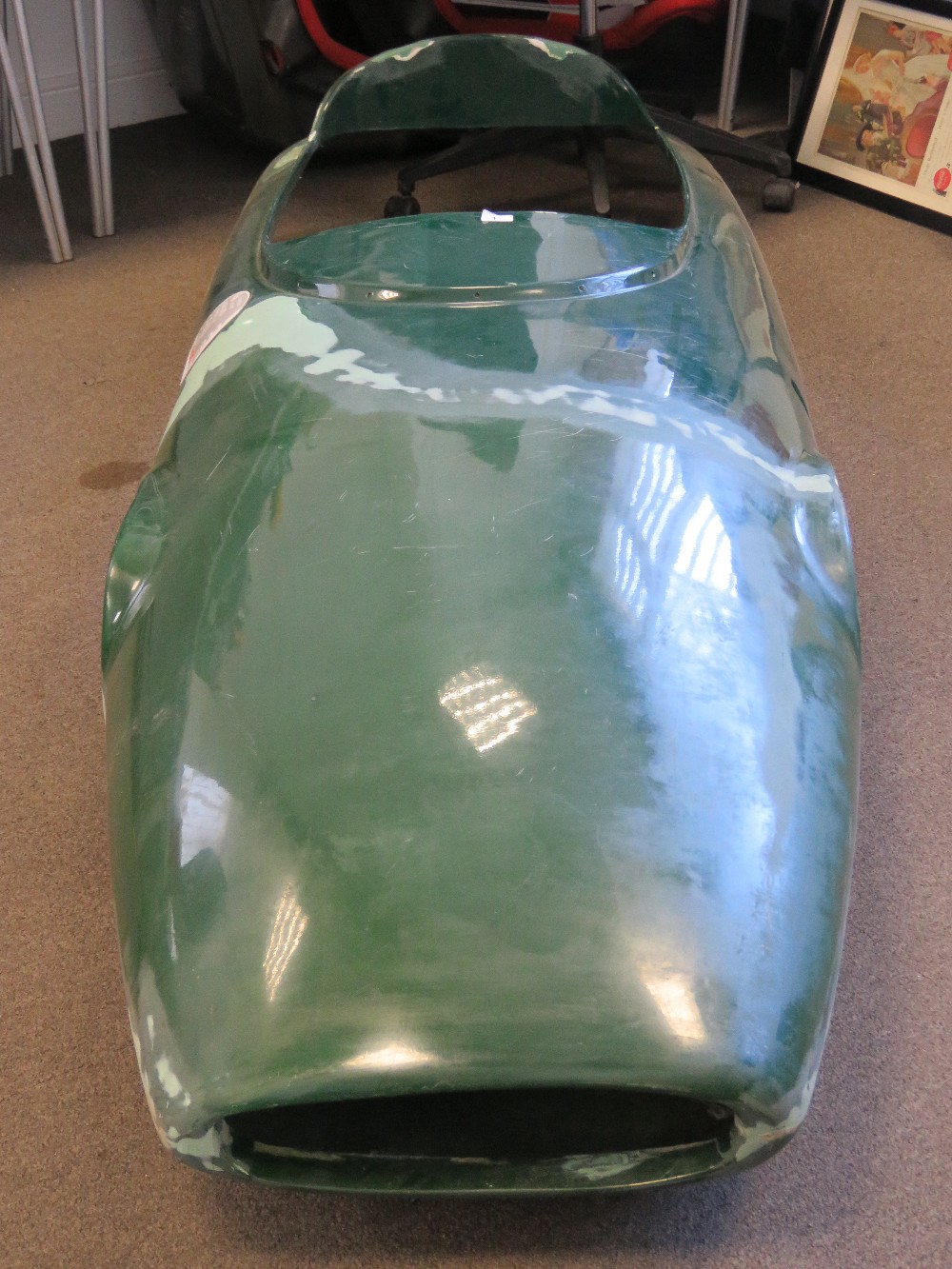 An early fibreglass monocoque Lotus raci - Image 3 of 4