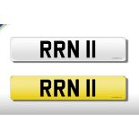 Registration Plate 'RRN 11' on retention. Reduced buyers premium 15.5% + VAT. SIA.