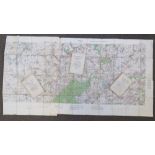 WW I trench maps for Belgium and France, Sheet 27 (2nd Edn), Sheet 28 (Edn 3),