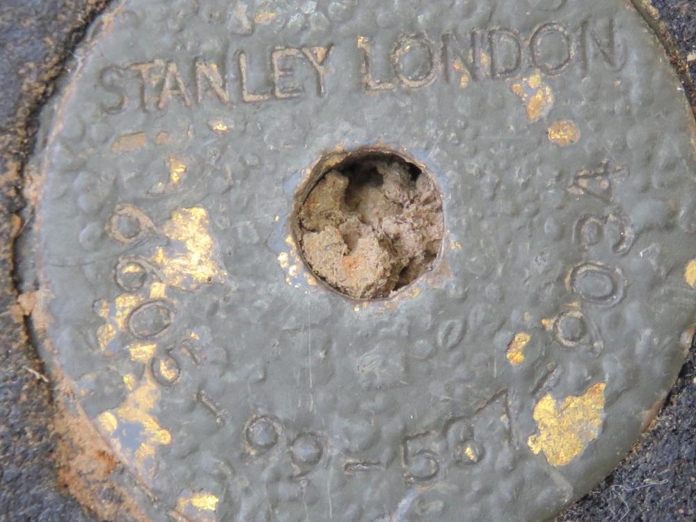 A brass military compass having broad arrow upon and dated 1974, - Image 4 of 5