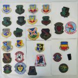 A quantity of US military Vietnam War period Pilots cloth badges including USAF and NASA patches.