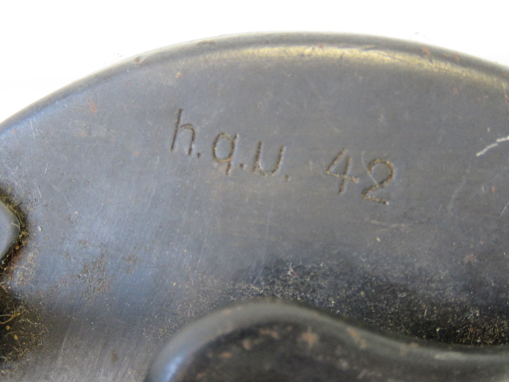 A WWII German MG34/42 50 round trommel HQU manufacture, dated 1942. - Image 2 of 2