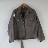 A U-Boat prisoner of war jacket, insignia removed.