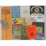 A quantity of military themed ephemera including War Office handbooks, photos,