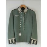 A German WWII Infantry NCO Parade tunic complete with button epaulettes, collar patches and badges.