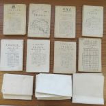 WW I trench maps for France including Sheet 51B SW (Edn 4A),