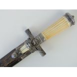 A late 18thC/early 19thC hunting sword w