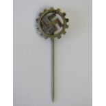 A WWII German DAF Members stick pin.