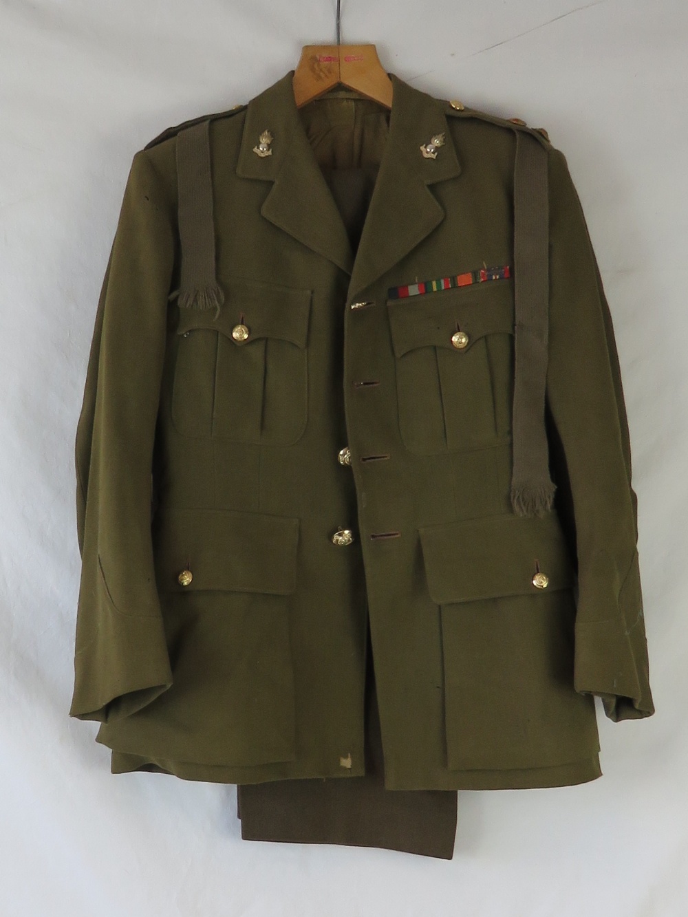 A WWII British Royal Engineers tunic and