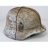 A fine reproduction WWII German SS helme