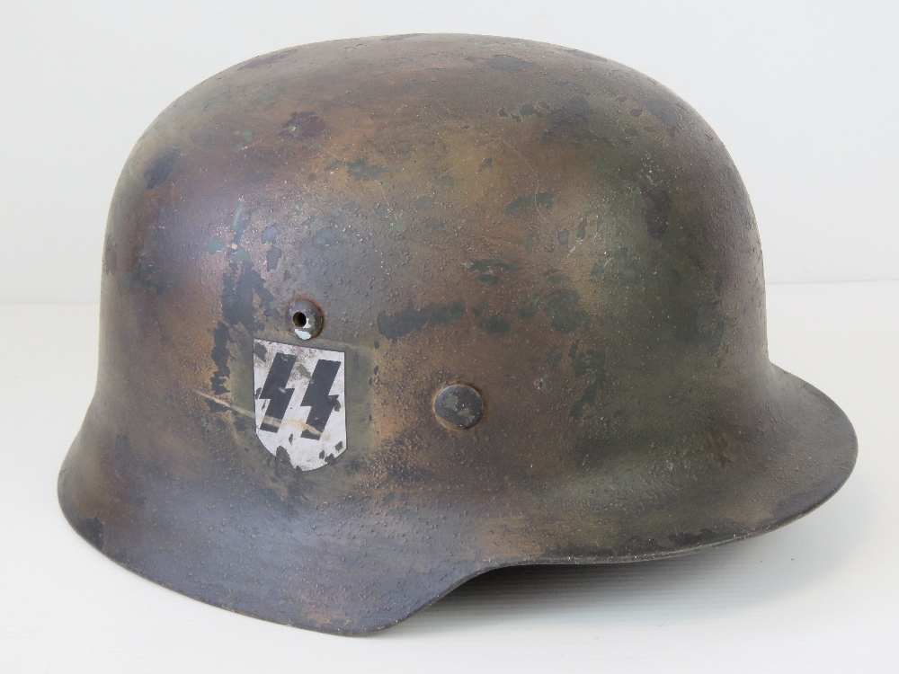 A fine reproduction WWII German SS helme