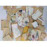 Stamps; a small quantity of World stamps