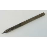 A WWII German flechette, 12cm in length.