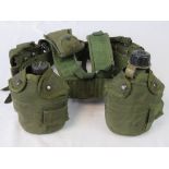 A US military issue A-frame webbing with