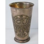 A Prussian presentation goblet having ea