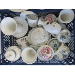 A collection of Wedgwood trinket pots, vases, pin trays, cake stand, etc.