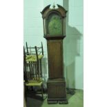 A fine quality 8 day striking long case clock,