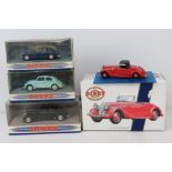 Dinky Toys; DY-S 1939 Triumph Dolomite Special Edition, DY-6 1951 Volkswagen, DY-3 M.G.B.