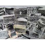 A large quantity of press photos for tennis events including; Davis Cup 1987, Seoul Olympics 1988,