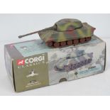 A Corgi Classics German Army Knig Tiger Heavy Tank 66601 complete with original box.